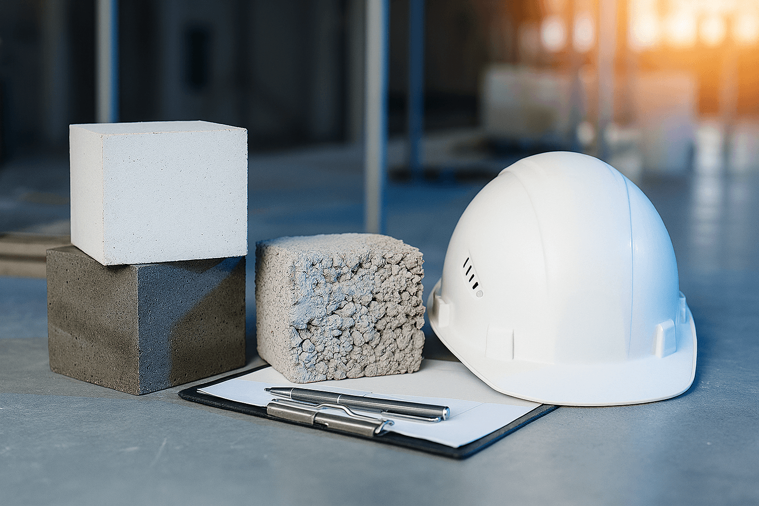 Modern building with architectural design